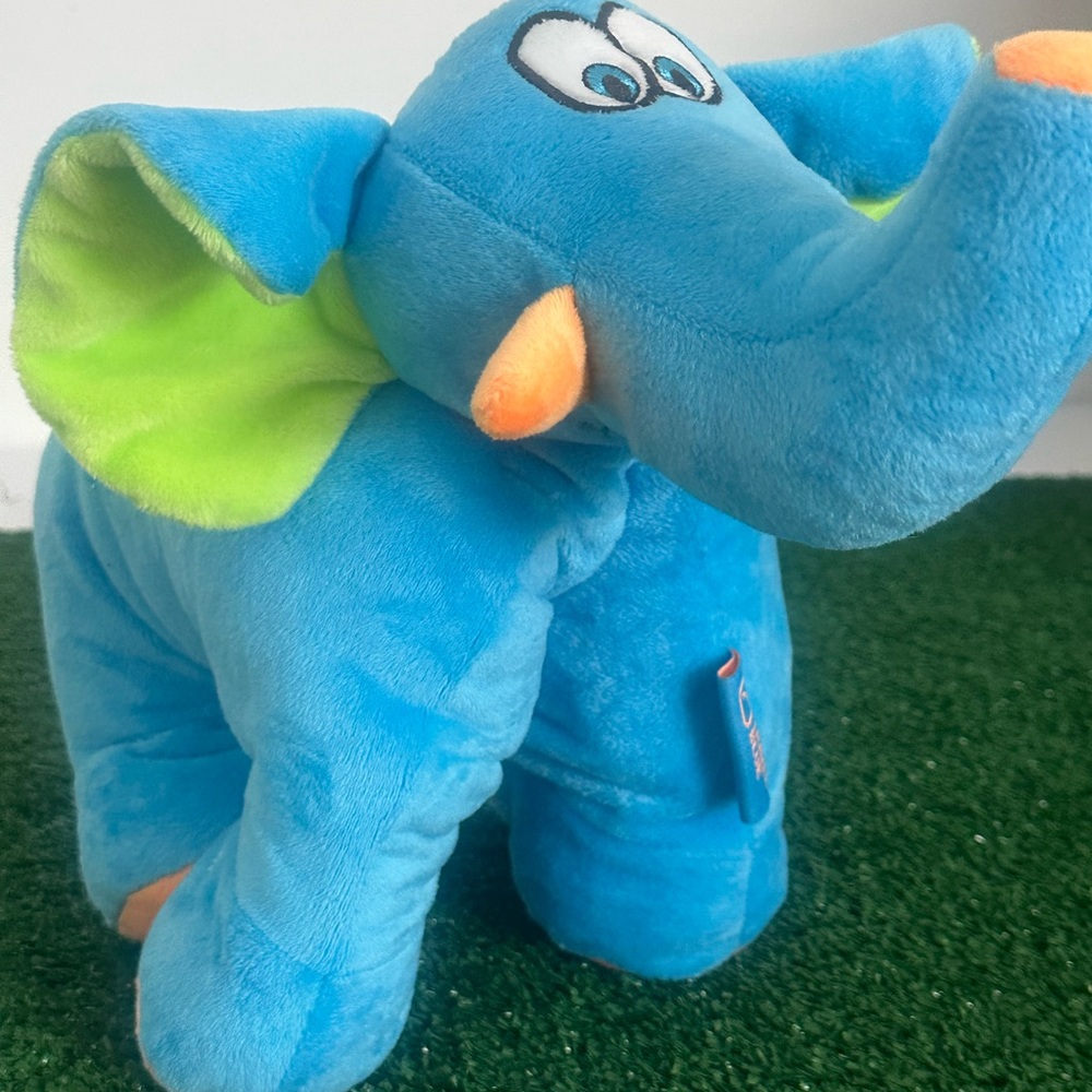 Travel Blue Elephant Plush Pillow for Kid
plush toy - Picture 5 of 10